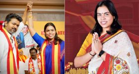 విజయ్ పార్టీలో తెలుగు యంగ్ మహిళ కీర్తన.. శివకాశి నుంచి అసెంబ్లీకి, టీడీపీ-పీకే టీమ్‌లో ఒకప్పుడామె