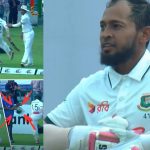 Mushfiqur Rahim: కాలితో గ‌ట్టిగా త‌న్నిన ముష్ఫిఖర్ రహీం..10 మీట‌ర్ల దూరంలో ప‌డ్డ‌ హెల్మెట్