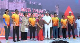 తలసేమియా బాధితుల కోసం నెక్లెస్ రోడ్డులో ‘మహా పరుగు’.. హాజరైన నారా భువనేశ్వరి, పలువురు ప్రముఖులు