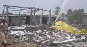 దేవాస్ ఫ్యాక్టరీలో అగ్నిప్రళయం.. భారీ శబ్దంతో దద్దరిల్లిన పరిసరాలు.. నలుగురు కార్మికుల దుర్మరణం!
