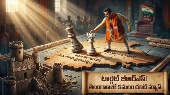 తెలంగాణలో బీజేపీ ‘మాస్టర్ ప్లాన్’.. టార్గెట్ బీఆర్ఎస్, అసలు గురి కాంగ్రెస్!