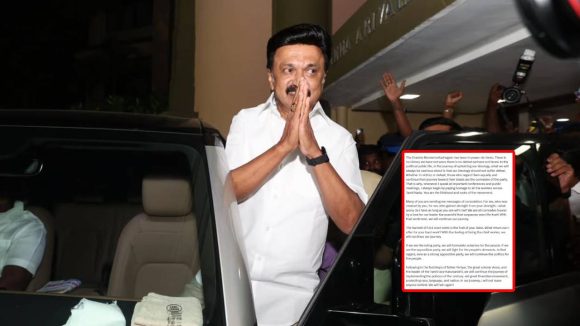 “ప్రతి ఓటూ నా అమూల్యమైన నమ్మకానికి చిహ్నం”.. ఓటమిపై స్టాలిన్ భావోద్వేగ ట్వీట్..