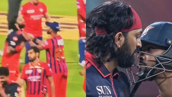 కృనాల్ పాండ్యా మెడ‌లు ప‌ట్టి కొట్టిన నికోల‌స్ పురాన్‌..రంగంలోకి బీసీసీఐ !