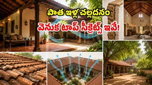 ఏసీ, కూలర్లు లేకున్నా.. పాత ఇళ్లు ఎందుకంత చల్లగా ఉంటాయ్? పూర్వీకుల ‘ఇంటి గుట్టు’ ఇదే!