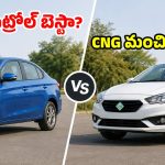 పెట్రోల్ vs సీఎన్‌జీ కారు.. సామాన్యుడికి ఏది లాభం? సూటిగా సుత్తిలేకుండా తెలుసుకోండి!