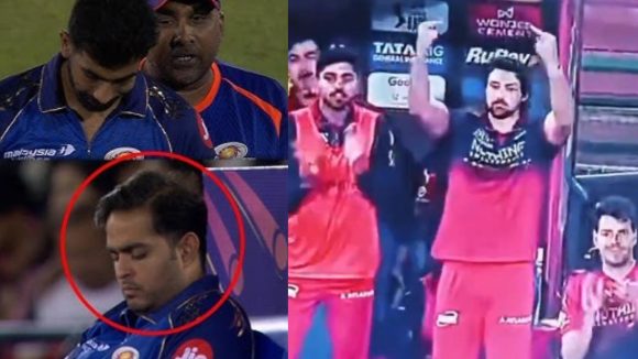 RCB VS MI: ఆకాష్ అంబానీకి మిడిల్ ఫింగ‌ర్ చూపించిన టిమ్ డేవిడ్ !