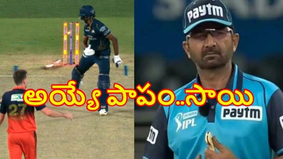 సాయి సుద‌ర్శ‌న్ అస‌లు ఔటే కాదు..? అంపైర్ అనిల్ చౌద‌రీ సంచ‌ల‌నం