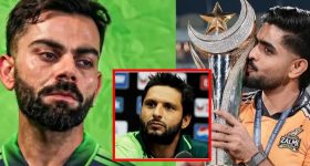 PSL గెలిచిన బాబ‌ర్ ను చూసి, కోహ్లీ కుళ్లుకుని చావాల్సిందే..ప‌రువు తీసిన షాహిద్ అఫ్రిది