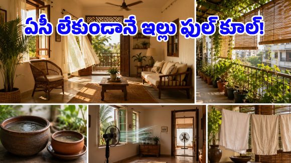 ఏసీ లేకపోయినా ఇల్లు కూల్ కూల్‌గా ఉండాలా? అయితే మన తాతల కాలపు ఈ ‘కూలింగ్ హ్యాక్స్’ ట్రై చేయండి!