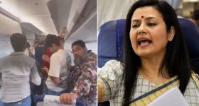 విమానంలో మహువాకు వేధింపులు.. టీఎంసీ చోర్ చోర్ అంటూ నినాదాలు, వీడియో  బయటపెట్టిన ఎంపీ