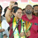 కాంగ్రెస్‌ను ఒక కిలోమీటర్ లోతులో బొందపెడతాం.. కవిత సంచలన వ్యాఖ్యలు!