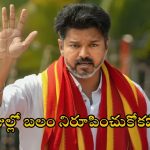 తమిళ రాజకీయాల్లో సంచలనం.. రేపే విజయ్ ప్రమాణ స్వీకారం, 3 రోజులు డెడ్ లైన్