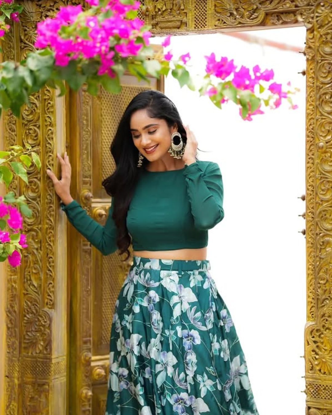 Tejeswini Gowda : గ్రీన్ డ్రెస్ లో తేజు గ్లామర్ ట్రీట్.. ఏముంది మావా..