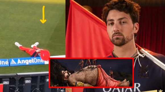 Tim David: మ‌రోసారి రూల్స్ బ్రేక్ చేసిన టిమ్ డేవిడ్…కుంభ‌క‌ర్ణుడిలా నిద్ర‌పోతూ ఫీల్డింగ్