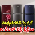 రూ.30 వేల బడ్జెట్‌లో బెస్ట్ ఫ్రిడ్జ్ కావాలా? ఈ టాప్-4 మోడల్స్‌పై ఓ కన్నేయండి!