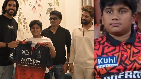 RCB హిట్ట‌ర్ తో ఫోటోలు…మ‌ళ్లీ దొరికిపోయిన అల్లు అయాన్, ఊసరవెల్లిలా మారాడంటూ ట్రోల్స్ !
