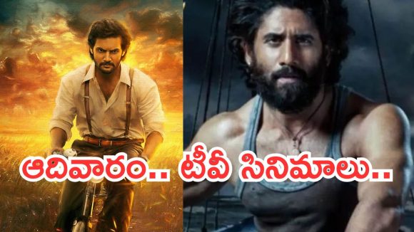Today Movies in TV : ఆదివారం టీవీ సినిమాలు.. మూవీ లవర్స్ కు పండగే..