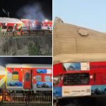 రైల్వే స్టేషన్ ప్రమాదానికి గురైన రైలు.. పట్టాలు  తప్పిన మూడు బోగీలు, అసలేం జరిగింది?