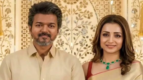 రెండు సీట్లలో దూసుకుపోతున్న విజయ్, అదే జరిగితే రంగంలోకి త్రిష, అర గంటపాటు ఇంట్లో చర్చలు
