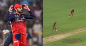 VIRAT KOHLI : ఒక్క మ్యాచ్ ఓడినందుకే ఇంత కోపమా..? కోహ్లీ ఓవర్ త్రో పై దారుణంగా ట్రోలింగ్