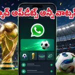 ఫుట్‌బాల్ ఫ్యాన్స్‌కు వాట్సప్ బంపర్ ఆఫర్.. ఇక యాప్‌లోనే వరల్డ్ కప్ లైవ్ అప్‌డేట్స్!