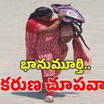 భానుడి భగభగలకు అద్దం పట్టే దృశ్యం.. కొడుకు కోసం తల్లి పోరాటం!