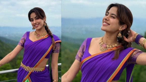 మోడ్రన్ మహారాణి లుక్‌లో జాన్వీ కపూర్.. వెడ్డింగ్ సీజన్‌కు పర్ఫెక్ట్ ఇన్‌స్పిరేషన్!