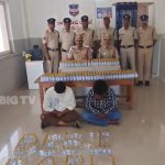 ఆసిఫాబాద్ జిల్లాలో భారీగా పట్టుబడ్డ అక్రమ మద్యం.. ఇద్దరు నిందితుల అరెస్ట్