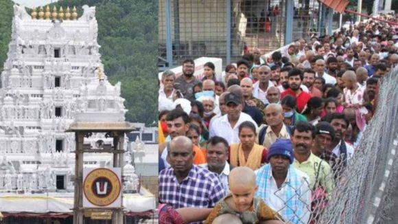 వేసవి సెలవుల ఎఫెక్ట్.. తిరుమలలో పోటెత్తిన భక్తులు.. శ్రీవారి దర్శనానికి 24 గంటల సమయం