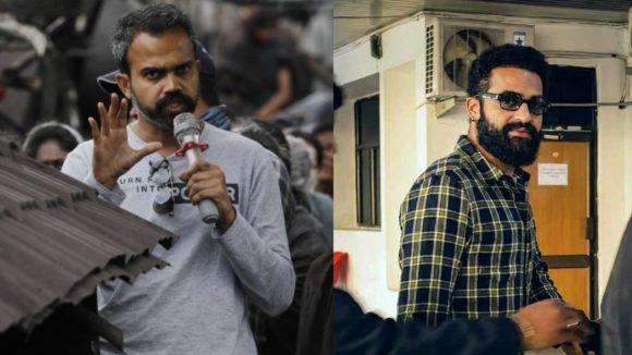 ఎన్టీఆర్ తో ఫ్యాన్స్ కి ఊహించని సర్ప్రైజ్..  నీళ్ మావా నీ బుర్రే బుర్ర?