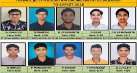 తెలంగాణ ఈఏపీసెట్ ఫలితాల్లో టాప్ 10 ర్యాంకర్స్ వీరే..?