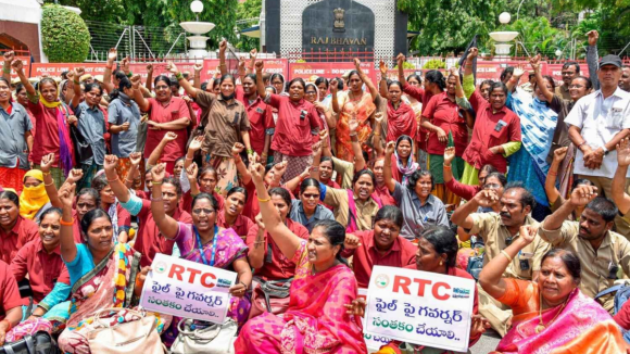 ఆర్టీసీ యూనియ‌న్ల పోయిన ప్రాణం తిరిగొచ్చింది!