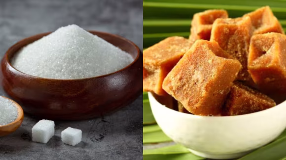 బెల్లం Vs పంచదార.. జుట్టు, చర్మానికి ఏది బెస్ట్?