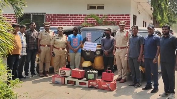 ఆటోలు, బ్యాటరీలే టార్గెట్.. పక్కా స్కెచ్‌తో పట్టుకున్న టాస్క్ ఫోర్స్ పోలీసులు!