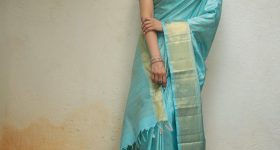 Trisha Krishnan: నీలిరంగు చీరలో చందమామలా ముద్దొస్తున్న త్రిష.. ఫోటోలు వైరల్!