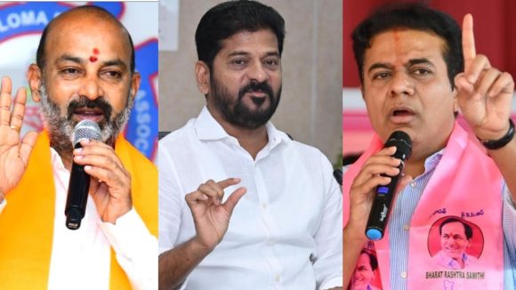 కేటీఆర్‌…రైతు సంగ్రామ స‌ద‌స్సు…ప‌క్క‌దారి! బీఆరెస్- కాంగ్రెస్ ఫైట్.. మ‌ధ్య‌లో బండి సంజ‌య్‌..!