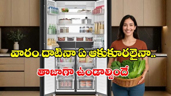 ఆకుకూరలు వారం రోజులైనా ఫ్రెష్‌గా ఉండాలా ? సూపర్ స్మార్ట్ ఫీచర్లున్న బెస్ట్ ఫ్రిజ్‌లు