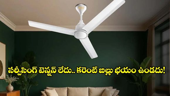 పాత ఫ్యాన్ మార్చే టైమ్ వచ్చేసింది! కరెంట్ బిల్లును 65% తగ్గించే ఫ్యాన్స్!