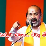 వరంగల్ మేయర్ పీఠమే టార్గెట్.. 2028లో తెలంగాణపై కమలం జెండా పక్కా- బండి సంజయ్