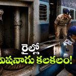 రైలు కోబ్రా కలకలం.. సిబ్బంది అప్రమత్తతో తప్పిన పెనుముప్పు!