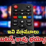 టీవీ రిమోట్లో కలర్ బటన్స్ ఎందుకు ఉంటాయో తెలుసా? వాటి బెనిఫిట్స్ తెలిస్తే షాకే!