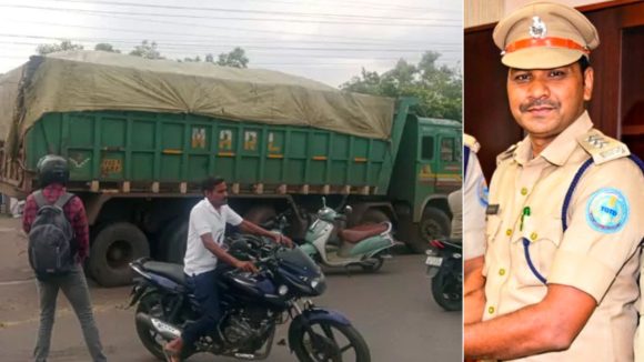 వాహనాల తనిఖీలు.. జిల్లా అధికారిపై దూసుకొచ్చిన లారీ, స్పాట్‌లో అధికారి వెంకన్న మృతి