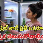 వర్షాకాలంలో ఫ్రిజ్ టెంపరేచర్ ఎంత ఉండాలి? అస్సలు చేయకూడని తప్పులివే!