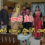Gundeninda GudiGantalu Today episode: ప్రభావతికి దిమ్మతిరిగే షాక్.. సాధించిన మీనా.. బాలు దెబ్బకు మైండ్ బ్లాక్..