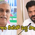 తుంగభద్ర జలాలపై కర్ణాటక అక్రమ ప్రాజెక్టులను అడ్డుకోండి.. సీఎం రేవంత్ రెడ్డికి హరీశ్ రావు లేఖ