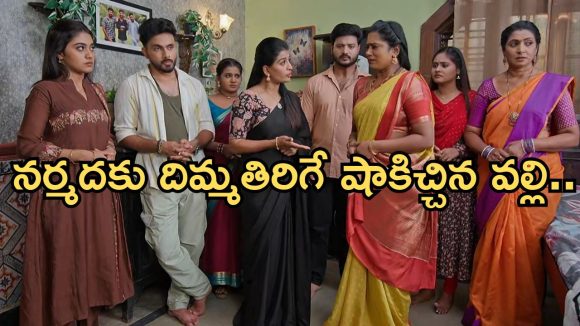 Illu Illalu Pillalu Today Episodes: నర్మద దెబ్బకు వల్లి ఫ్యూజుల్ అవుట్.. చెంప పగలగొట్టిన వేదవతి.. ఫ్లాన్ సక్సెస్..