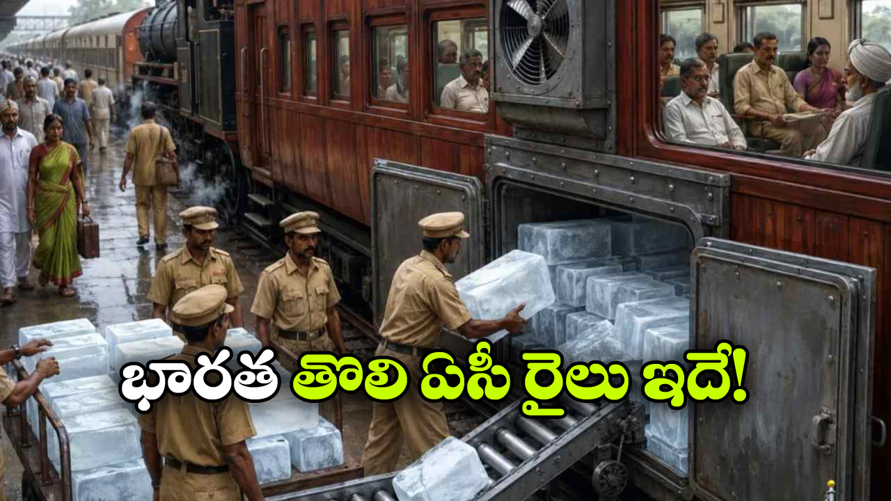 First AC Train: ఎసీ లేకుండానే చల్లని రైలు ప్రయాణం.. అప్పట్లో ఎలాంటి ...