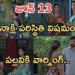 Intinti Ramayanam Today Episode: భరత్ ను రెచ్చగొట్టిన పల్లవి.. తల్లి కోసం అవని కన్నీళ్లు మీనాక్షి కండిషన క్రిటికల్..?