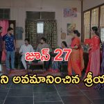 Intinti Ramayanam Today Episode: శ్రీయాకు నొప్పులు.. పల్లవికి దిమ్మతిరిగే షాక్.. ఆస్తి కోసం ఇంట్లో రచ్చ..
