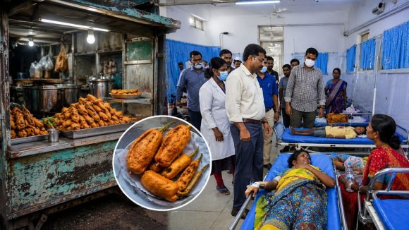 కాకినాడ జిల్లాలో ఫుడ్ పాయిజన్.. బజ్జీలు తిని 50 మందికి అస్వస్థత!